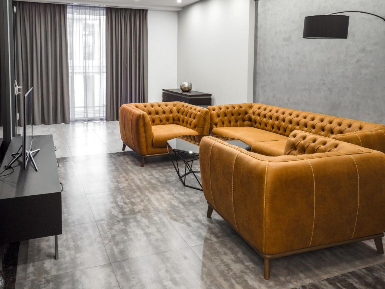 Aghababyan'S Hotel Ереван Екстериор снимка A 3D rendering of a living room